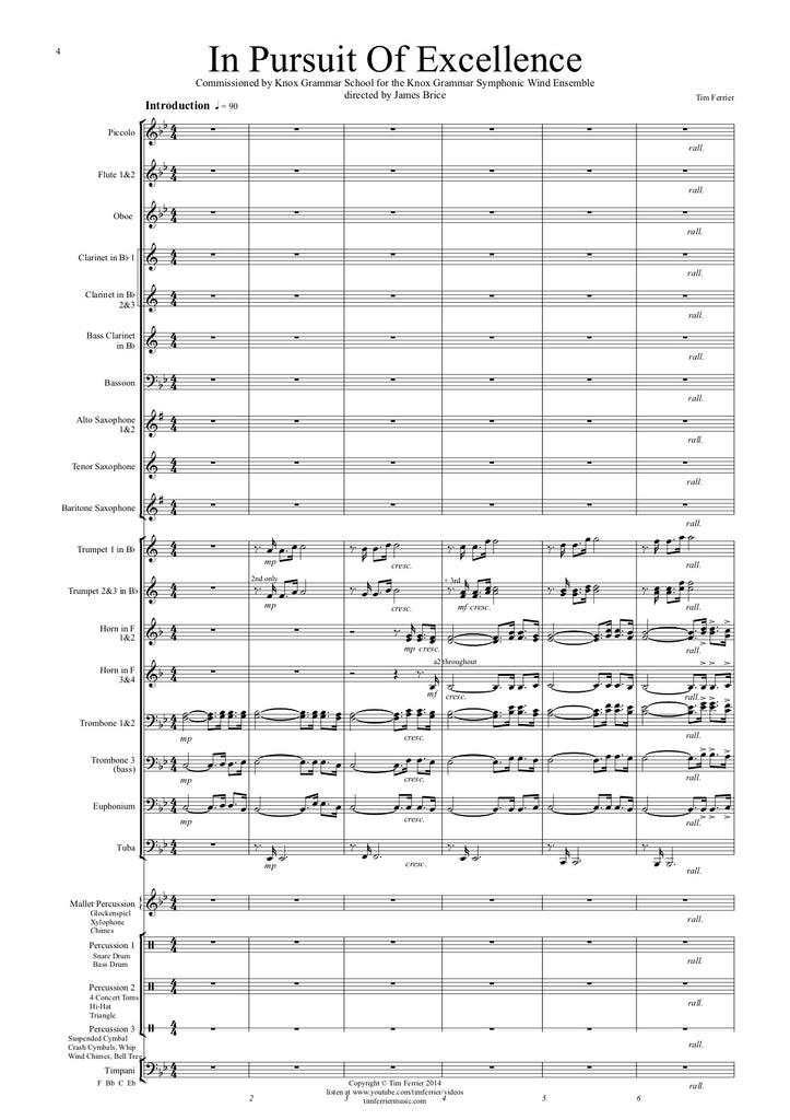 In Pursuit Of Excellence