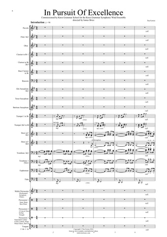 In Pursuit Of Excellence