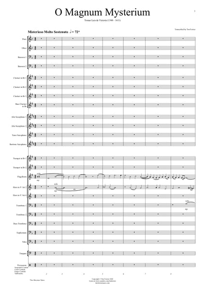 O Magnum Mysterium (Victoria)